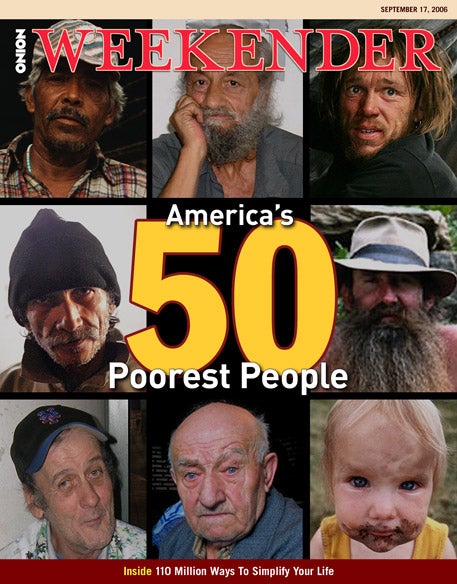 America's 50 Poorest People