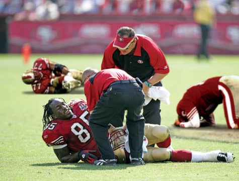 Entire 49ers Offense Injured On Single Play