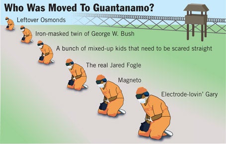 Who Was Moved to Guantanamo?