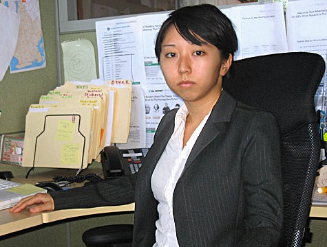 That Chinese Girl In Office: 'I Am Not Chinese'