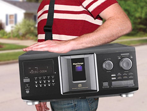 Panasonic Introduces Portable 500-Disc Changer To Compete Against iPod