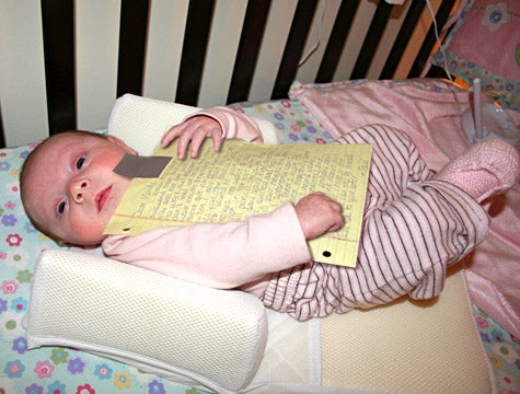 Breakup Letter Taped To Baby