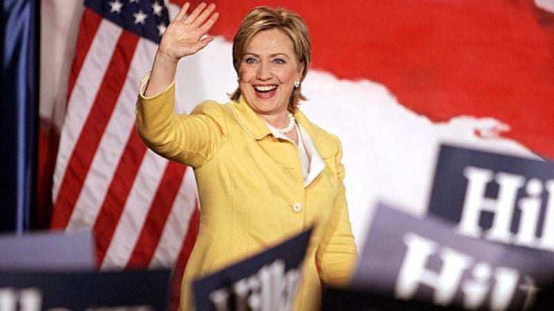 Hillary Clinton Tries To Woo Voters By Rescinding Candidacy