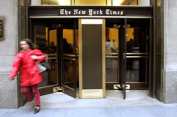 'Most E-Mailed' List Tearing New York Times' Newsroom Apart