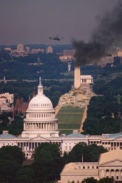 U.S. Counter-Counterterrorism Unit Successfully Destroys Washington Monument