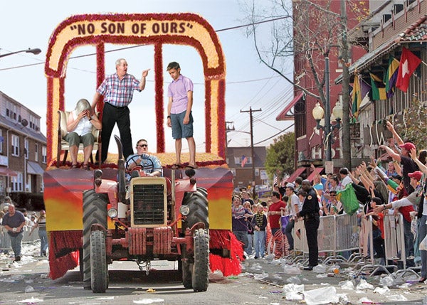 Small Town Holds Annual Gay Shame Parade