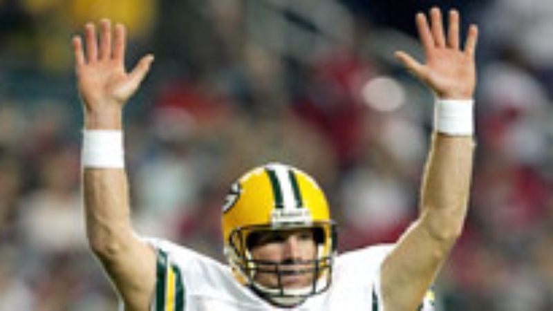 NFL To Place Favre's 421st Touchdown Ball, Receiver, Stadium Into Hall Of Fame