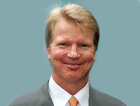 Phil Simms Mistaken For Life-Sized Cardboard Cutout Of Phil Simms