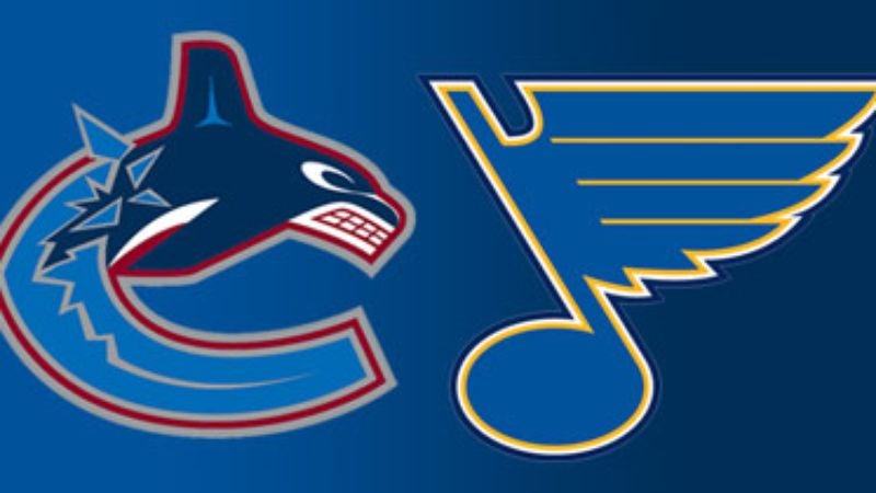 Canucks-Blues Game Goes Into Extra-Puck-Time Or Something