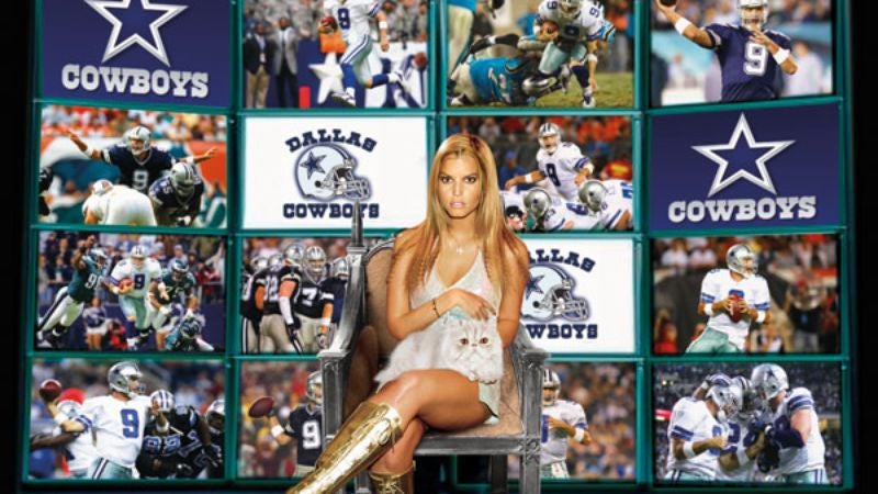 Jessica Simpson Completes Elaborate Plan To Destroy Cowboys' Season