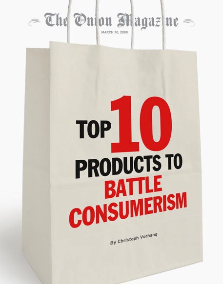 Top 10 Products to Battle Consumerism