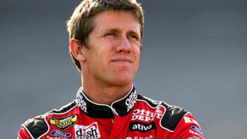 Carl Edwards Does Mournful 'Did Not Finish' Backflip