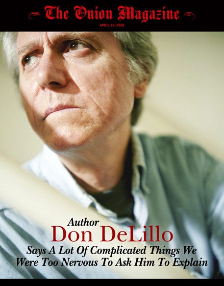 Author Tom DeLillo