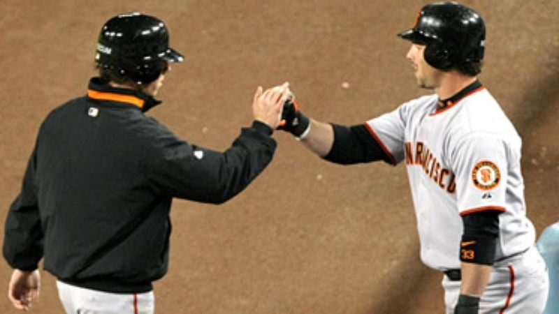 San Francisco Giants Band Together To Score Run