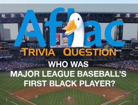 Jackie Robinson Honored With Trivia Question