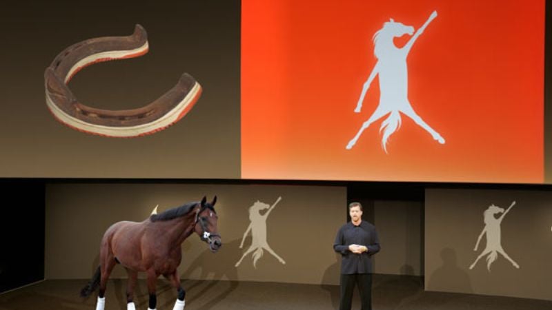 Nike Signs Big Brown To $90 Million Horseshoe Contract