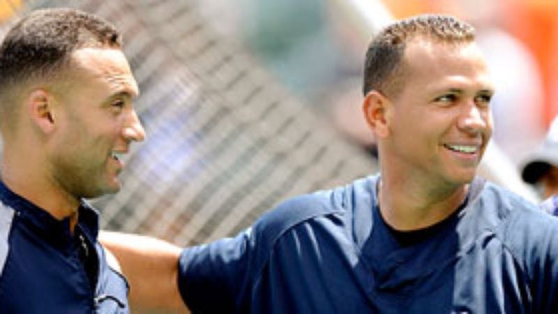 A-Rod Asks Jeter 'Is This Heaven?' While Playing Game Of Catch