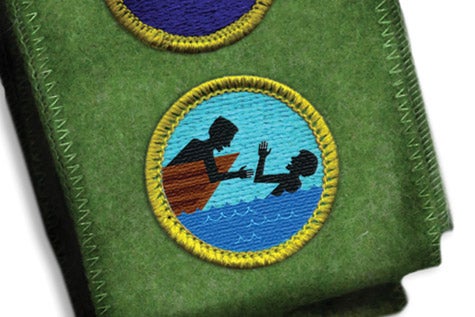 Troop Leader Awards Boy Scout With 'Tried To Save Best Friend' Badge