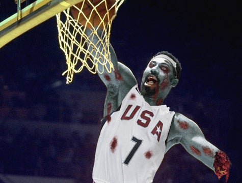 Zombie Wilt Chamberlain Leads U.S. Nightmare Team To Victory