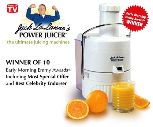 Juicer Infomercial Sweeps Early Morning Emmys