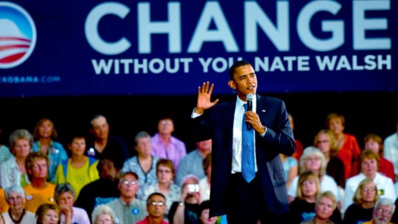 Obama Modifies 'Yes We Can' Message To Exclude Area Loser