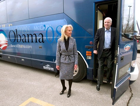 Obama Purchases Ad Space On Side Of McCain’s Bus