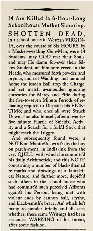 Historical Archives: 14 Are Killed In 6-Hour-Long Schoolhouse Musket Shooting