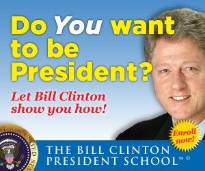 Bill Clinton Starts Own Presidential School