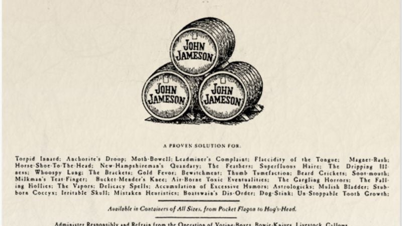 Historical Archives: John Jameson's Miracle Concoction