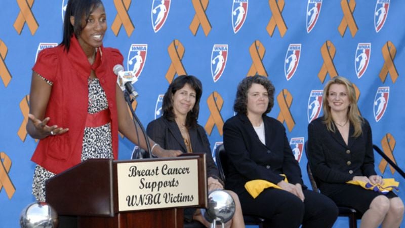 Breast Cancer Launches WNBA Awareness Month