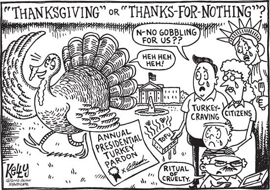 Editorial Cartoon – November 24, 2008