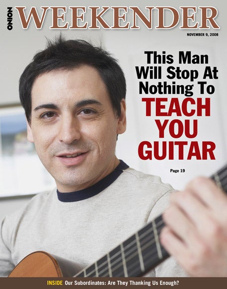 This Man Will Stop At Nothing To Teach You Guitar