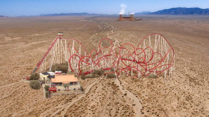 Iran's Nuclear Operation Revealed To Be Cover For Greatest Roller Coaster Ever