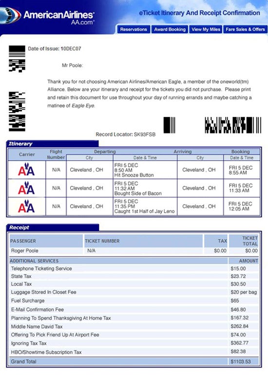 American Airlines Now Charging Fees To Non-Passengers