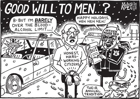 Editorial Cartoon – December 8, 2008