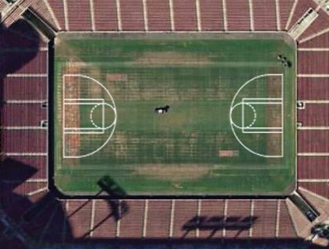 Overexcited Super Bowl Grounds Crew Paints Wrong Lines On Field