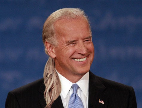 Joe Biden Shows Up To Inauguration With Ponytail