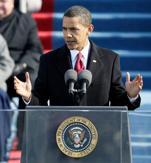 Obama Inauguration Speech Ruined By Incessant Jackhammering