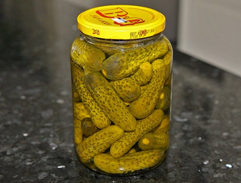 Heroic Pickles Holding Lid Shut From Inside