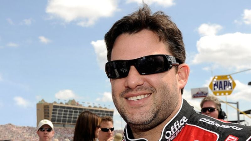 Tony Stewart Gets Into Fight With Car