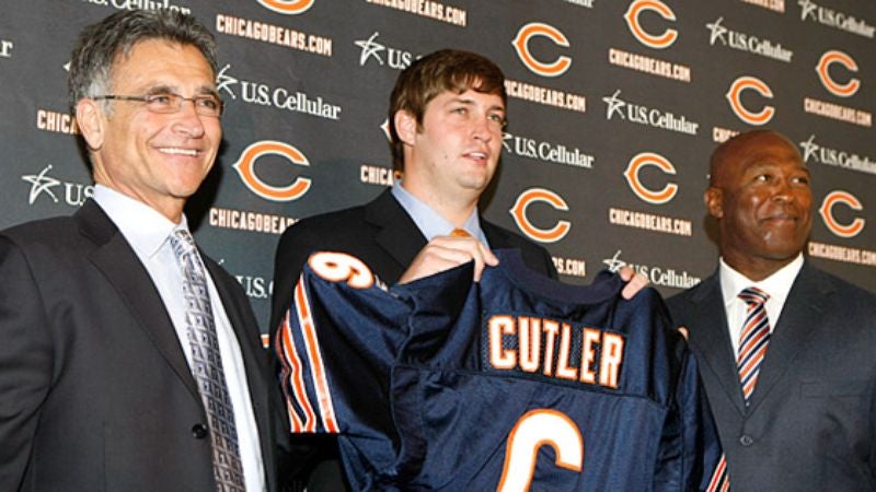 Roster-Depleted Bears Sign Tire Swing For Cutler To Throw To