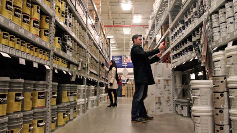 Study Finds Paint Aisle At Lowe's Best Place To Have Complete Meltdown