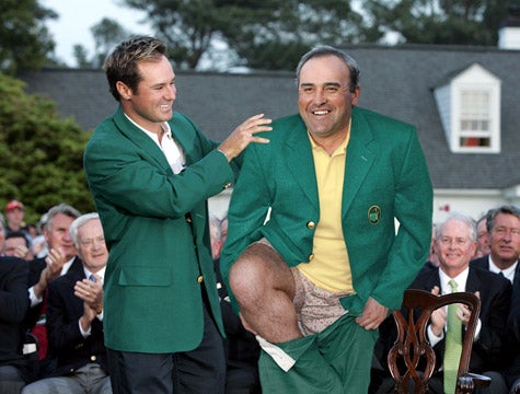 2009 Masters Winner Also Given Matching Green Pants