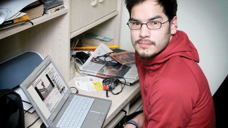 Area Man First In His Family To Coast Through College