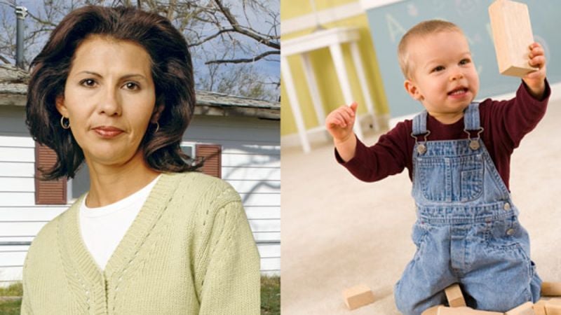 Unstable Relative, Toddler Compete For Attention At Family Get-Together