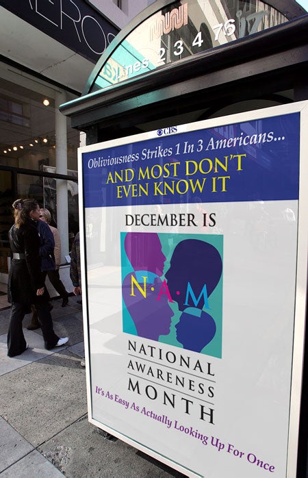 December Named National Awareness Month