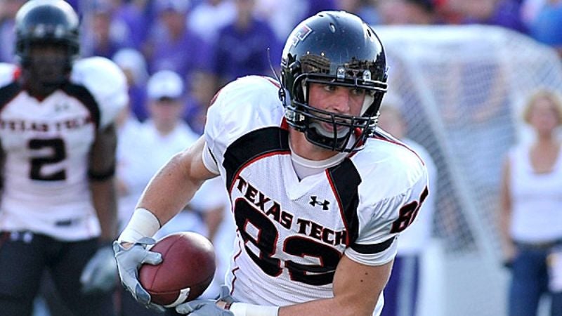 Concussed Texas Tech Receiver After Emerging From Dark Shed: 'That Was Exactly What I Needed'