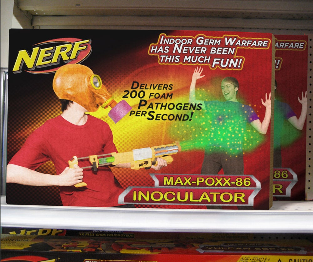 Nerf Develops New Line Of Biological Weapons