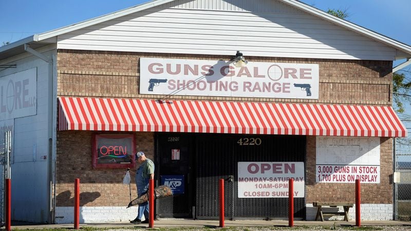 Deranged Gunman Opens Fire On Shooting Range