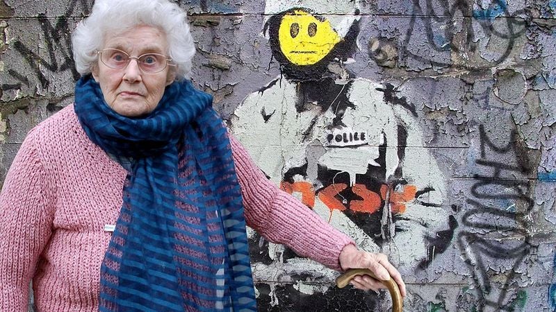 Area Grandmother Comes Forward As 'Banksy'